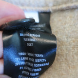 Isabel Marant Etoile Fringed Draped Jacket Flemingli Beige Wool-Blend Size 36