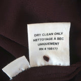 Ulla Johnson Skye Tiered Dress Burgundy Floral Print Silk Georgette Size 4 NEW