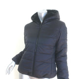 Save the Duck Laila Faux Fur Reversible Hooded Puffer Jacket Black Size 1/Small