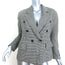 Escada by Margaretha Ley Houndstooth Double Breasted Blazer Black/White Size 40