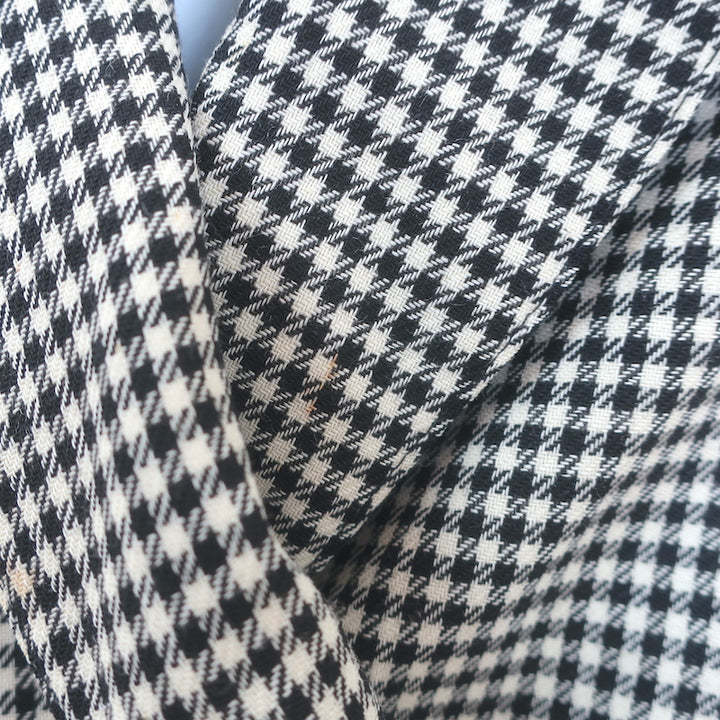Escada by Margaretha Ley Houndstooth Double Breasted Blazer Black/White Size 40