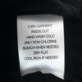 DH New York Piped Mock Neck Sweater Black Wool-Blend Size Small NEW