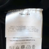 M Missoni Asymmetric Midi Skirt Navy/Green Cotton-Blend Plaid Size 42