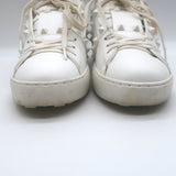 Valentino + Inez & Vinoodh Rockstud Floral Untitled Sneakers White Size 38.5
