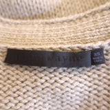 Jenni Kayne Cody Cardigan Camel Cotton-Blend Size Extra Small V-Neck Sweater