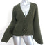 Khaite Scarlet Cashmere Cardigan Olive Size Small