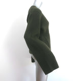 Khaite Scarlet Cashmere Cardigan Olive Size Small