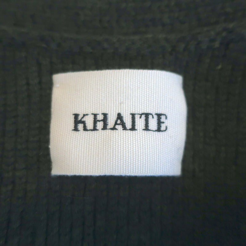 Khaite Scarlet Cashmere Cardigan Olive Size Small