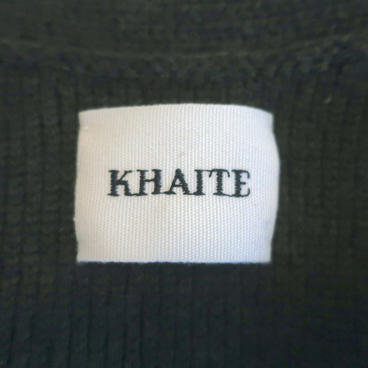 Khaite Scarlet Cashmere Cardigan Olive Size Small