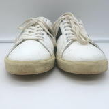 Celine Triomphe TR01L Low Top Sneakers White & Black Leather Size 37