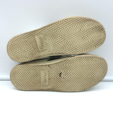 Celine Triomphe TR01L Low Top Sneakers White & Black Leather Size 37