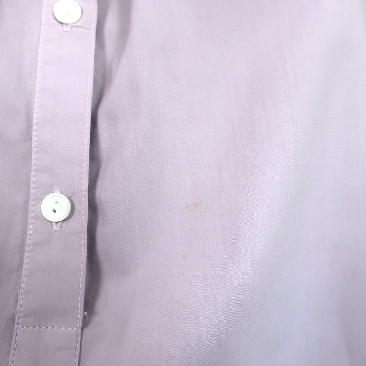 Nili Lotan Blouse Mattie Lilac Cotton Size Medium Blouson Sleeve Top