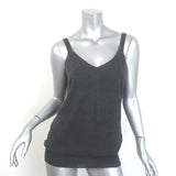 Dolce & Gabbana Knit Tank Top Charcoal Size 42