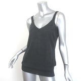 Dolce & Gabbana Knit Tank Top Charcoal Size 42