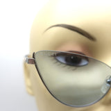 Gucci Cat Eye Sunglasses Silver/Light Blue GG1006S 004