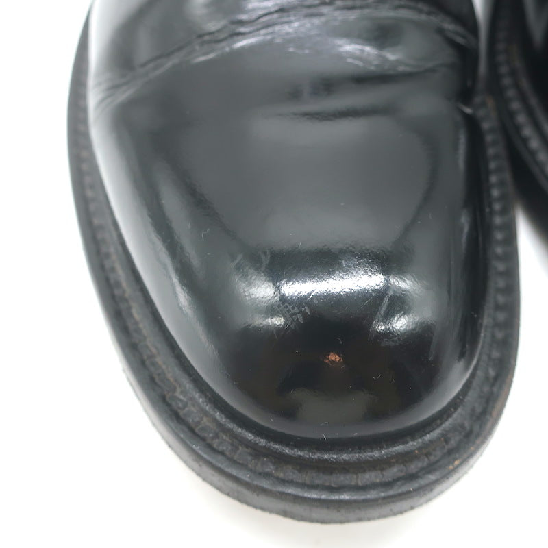 Saint Laurent Chelsea Boots Black Polished Leather Size 41.5