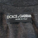 Dolce & Gabbana Knit Tank Top Charcoal Size 42