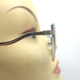 Gucci Cat Eye Sunglasses Silver/Light Blue GG1006S 004