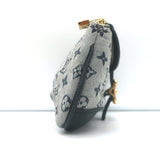 Louis Vuitton Mini Lin Anne Sophie Pochette Blue Canvas & Leather Clutch Bag