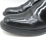 Saint Laurent Chelsea Boots Black Polished Leather Size 41.5