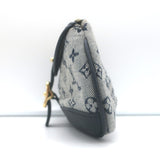 Louis Vuitton Mini Lin Anne Sophie Pochette Blue Canvas & Leather Clutch Bag