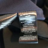 Narciso Rodriguez Colorblock Shift Dress Navy & Black Crepe Size 44