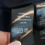 Narciso Rodriguez Colorblock Shift Dress Navy & Black Crepe Size 44