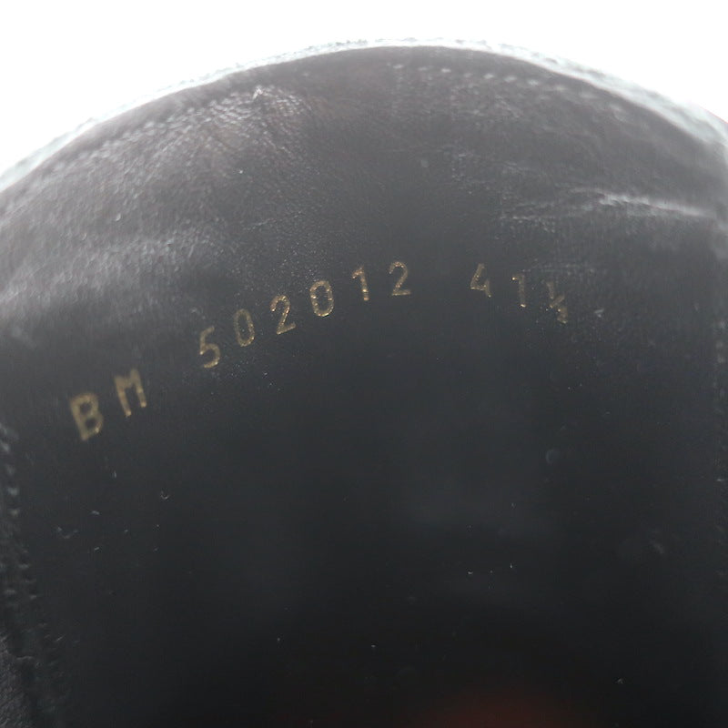 Saint Laurent Chelsea Boots Black Polished Leather Size 41.5