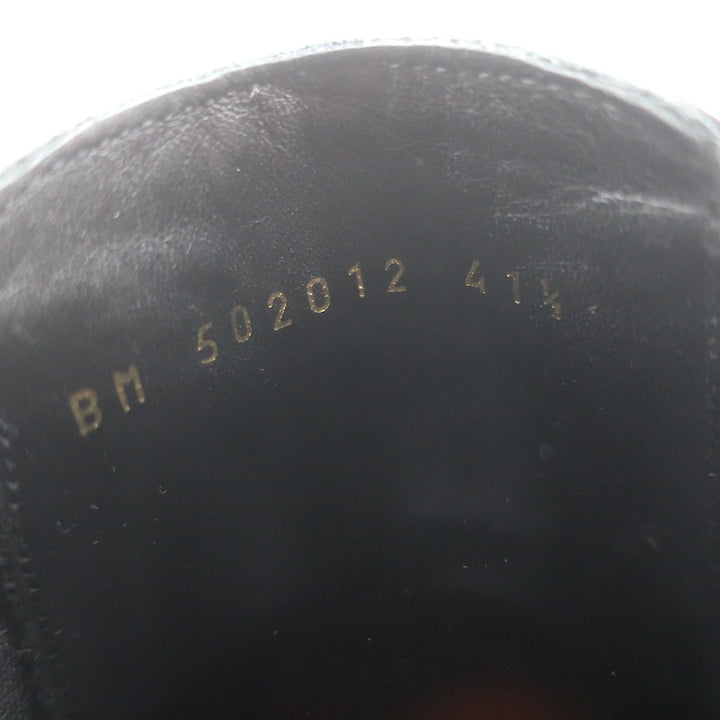 Saint Laurent Chelsea Boots Black Polished Leather Size 41.5