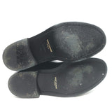 Saint Laurent Chelsea Boots Black Polished Leather Size 41.5