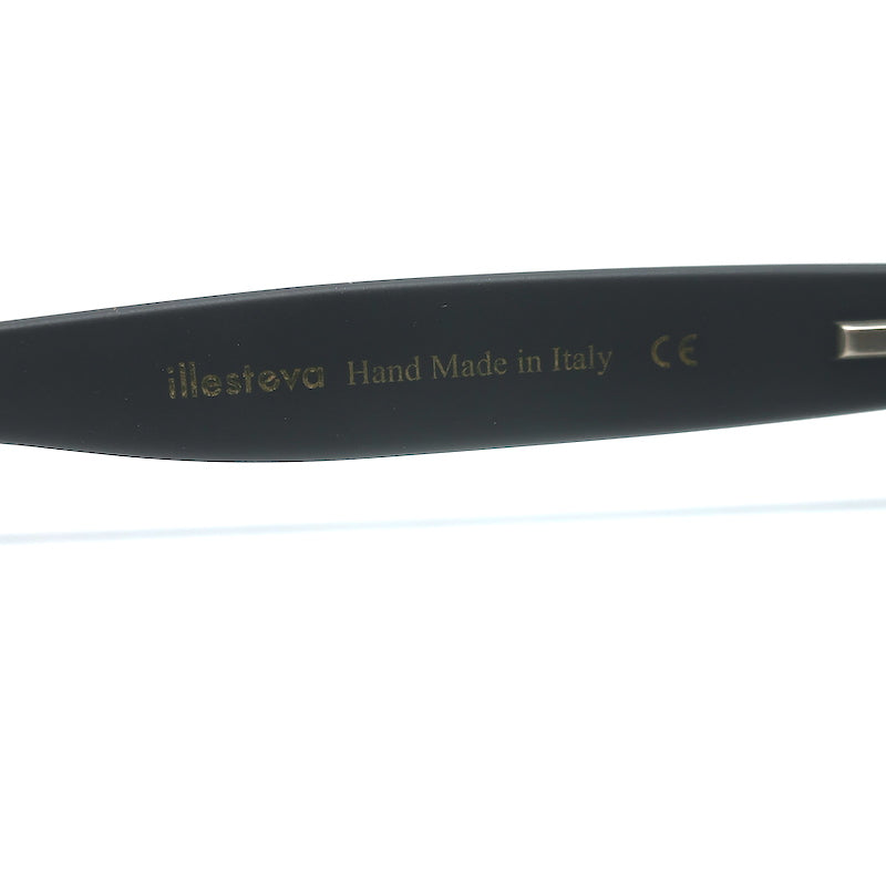 Illesteva Leonard Ring Sunglasses Matte Black/Gold