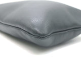 Gucci Bamboo Tassel Zip Large Clutch Bag Black Leather