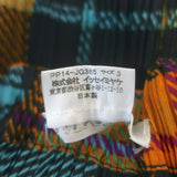 Pleats Please Issey Miyake Plaid Skirt Blue/Yellow Size 3