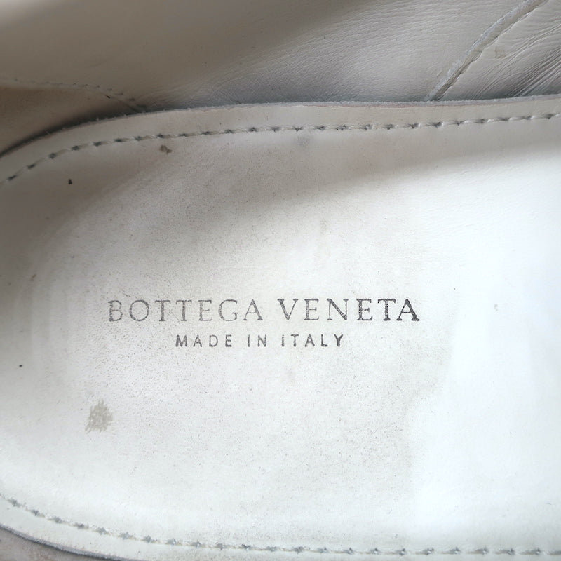 Bottega Veneta Dodger Butterfly Intrecciato Leather Sneakers Burgundy Size 37.5