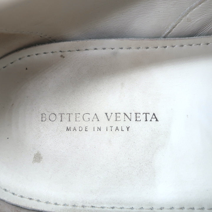 Bottega Veneta Dodger Butterfly Intrecciato Leather Sneakers Burgundy Size 37.5