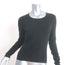 Chanel 00A Cashmere Pullover Sweater Black Size 38