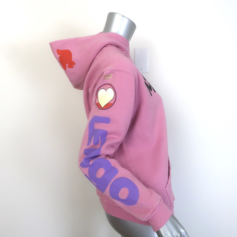 FREECITY x Natural History Museum Hoodie Sweatshirt Pink Size 2