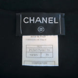 Chanel 00A Cashmere Pullover Sweater Black Size 38