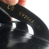 Saint Laurent Tribute Denim Slide Sandals Size 38 Flat Mules