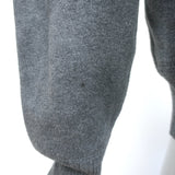 Isabel Marant Etoile Kelaya Puff Sleeve Sweater Gray Cotton-Blend Size 40