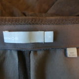Vince Stretch Suede Leggings Dark Brown Size Small