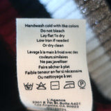 L'Agence Archer Metallic-Striped Cardigan Black Ribbed Knit Size Extra Small