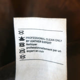 Vince Stretch Suede Leggings Dark Brown Size Small