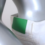 Bottega Veneta High Rise Straight Leg Jeans White Denim Size 40 NEW