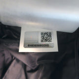 Moncler Blein Ruffled-Hem Down Puffer Jacket Dark Navy Size 3