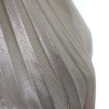 A.L.C. Renzo Pleated Metallic Halter Midi Dress Antique Gold Size 4