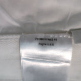 Bottega Veneta High Rise Straight Leg Jeans White Denim Size 40 NEW