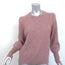 Veronica Beard Nelia Cashmere Sweater Pink Size Medium Crewneck Pullover