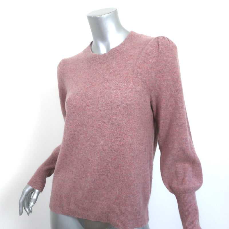 Veronica Beard Nelia Cashmere Sweater Pink Size Medium Crewneck Pullover