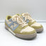 Fendi Match Sneakers Yellow Suede & Light Blue Leather Size 38